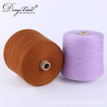 100% Pure Cashmere Yarn Mongolian Goat Cashmere For Knitting 2/26Nm Yarn Count Woolen Type 120 Colors